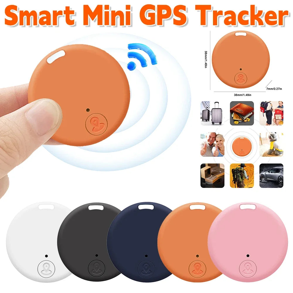 Anti-Lost Device Wireless Pet Kids Wallet Tracking Locator Bluetooth 5.0 Portable Smart Finder Small GPS Tracker For Cellphone