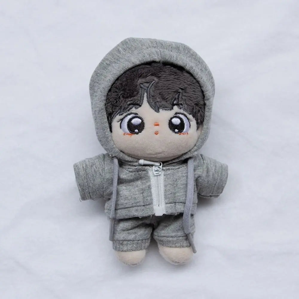 New Multicolor Handmade Hoodies For 10cm Cotton Dolls Fashion Casual Wear Sweatshirt Outfits Cute Dolls Tops Dolls Accessories