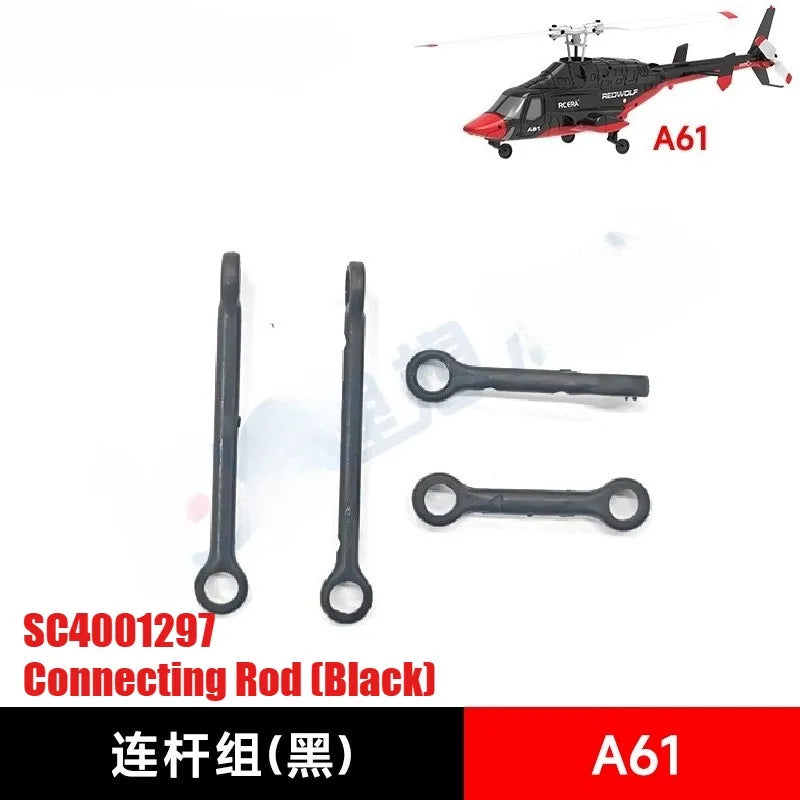 RC ERA A61 RC Helicopter Simulation Original Spare Parts Complete Set Chassis Main Frame Remote Control Blade Receiver Motor