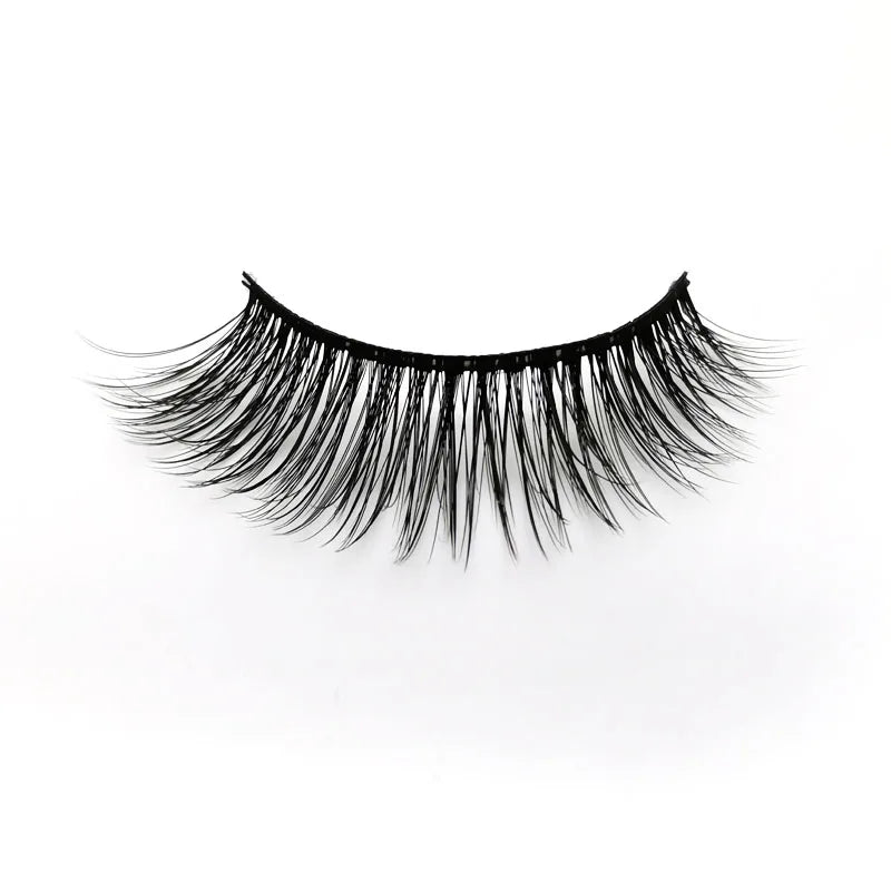 SHIDISHANGPIN 3 pairs 27 styles 3D Faux Mink Hair Soft False Eyelashes Fluffy Wispy Thick Fake Lash Handmade Eyelash Eye Makeup
