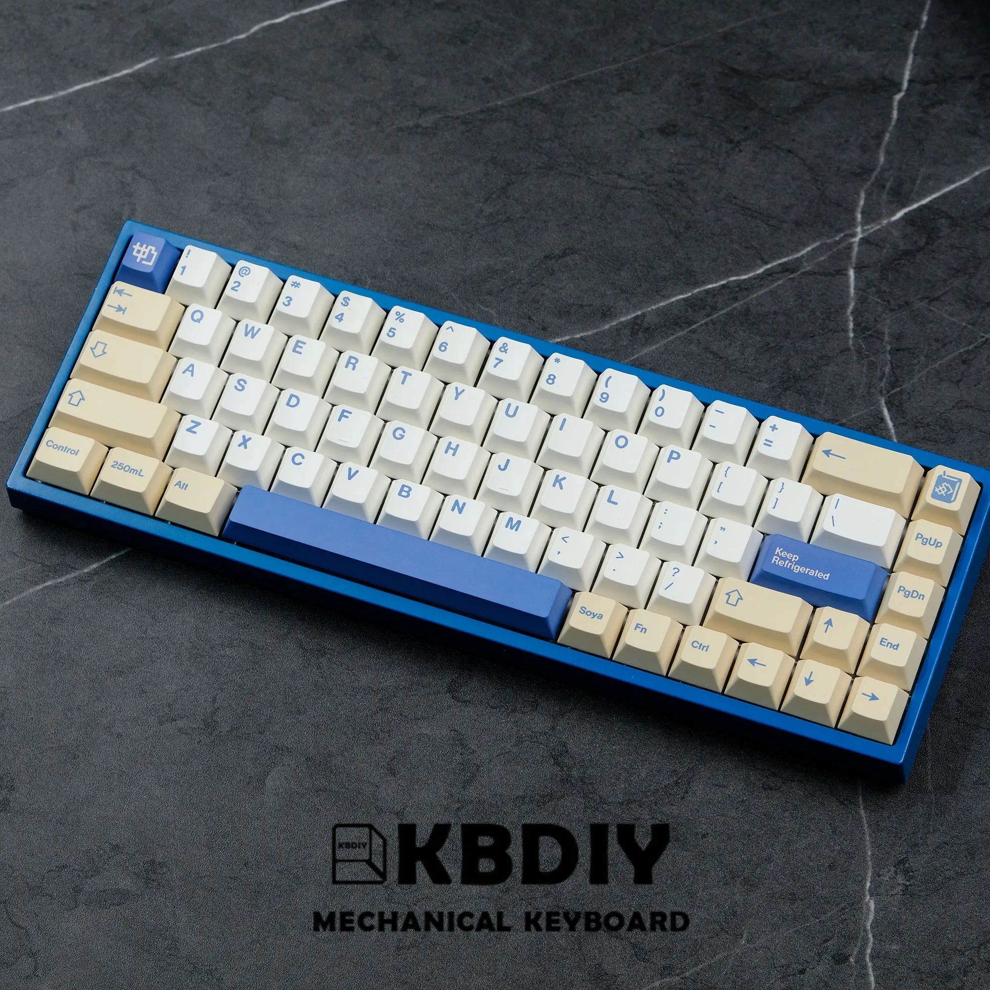 KBDiy 135 Keys/Set GMK Soymilk PBT Keycaps Cherry Profile MX Switch Korean Keycap for Mechanical Gaming Keyboard Custom Key Caps