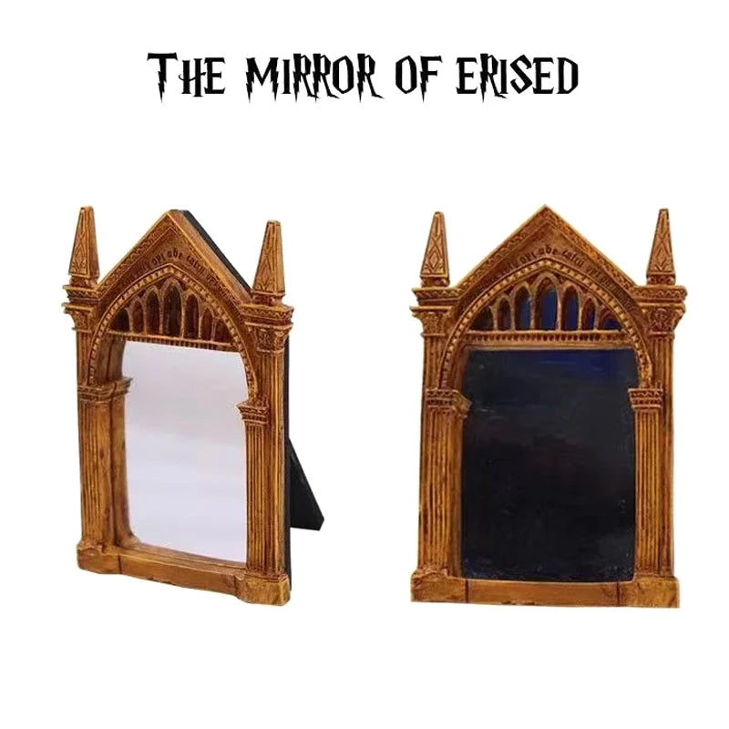 Standing Bookshelf Mirror of Erised Decor Wizarding Witchy Magical Objects Home Decor Fantasy Gift Wizard & Witch Themed Rooms