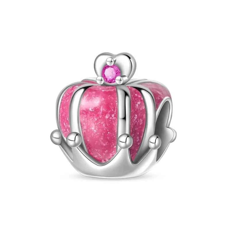 925 Silver Pink Princess Skirt Butterfly High Heels Fashion Bag Charms Beads Fit Pandach 925 Original Bracelets Fine DIY Jewelry