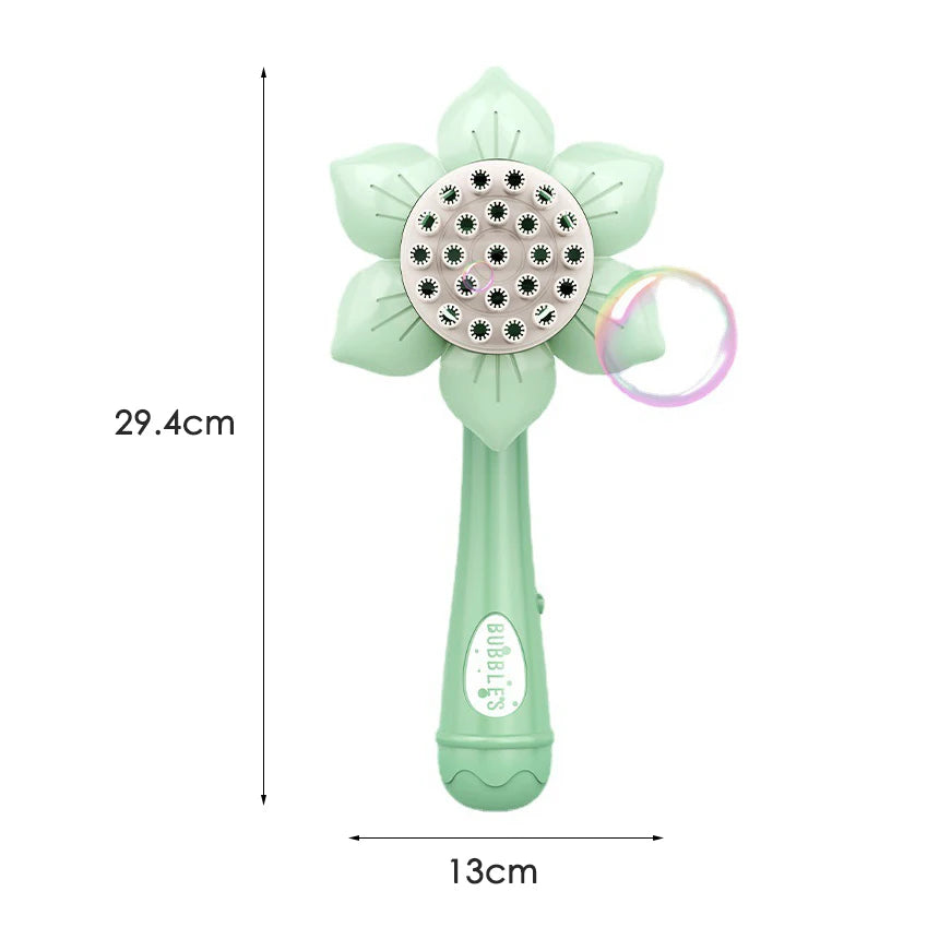 2026 Kids Bubble Gun 23 Holes Blowing Machine Soap Blower Gun Outdoor Party Game for Boys And Girls Children's Gift