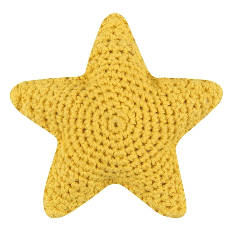 Crochet Animal Baby Pacifier Clip Accessories Handmade Knitted Bunny Teether Beads Newborn Nipple Clip Dummy Soother Holder Toy