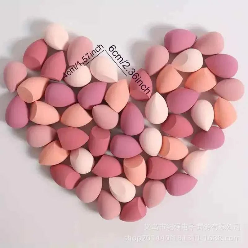 4/7/18piece makeup sponge set suitable for liquid BB cream powder application makeup egg dry wet dual-use powder puff girl