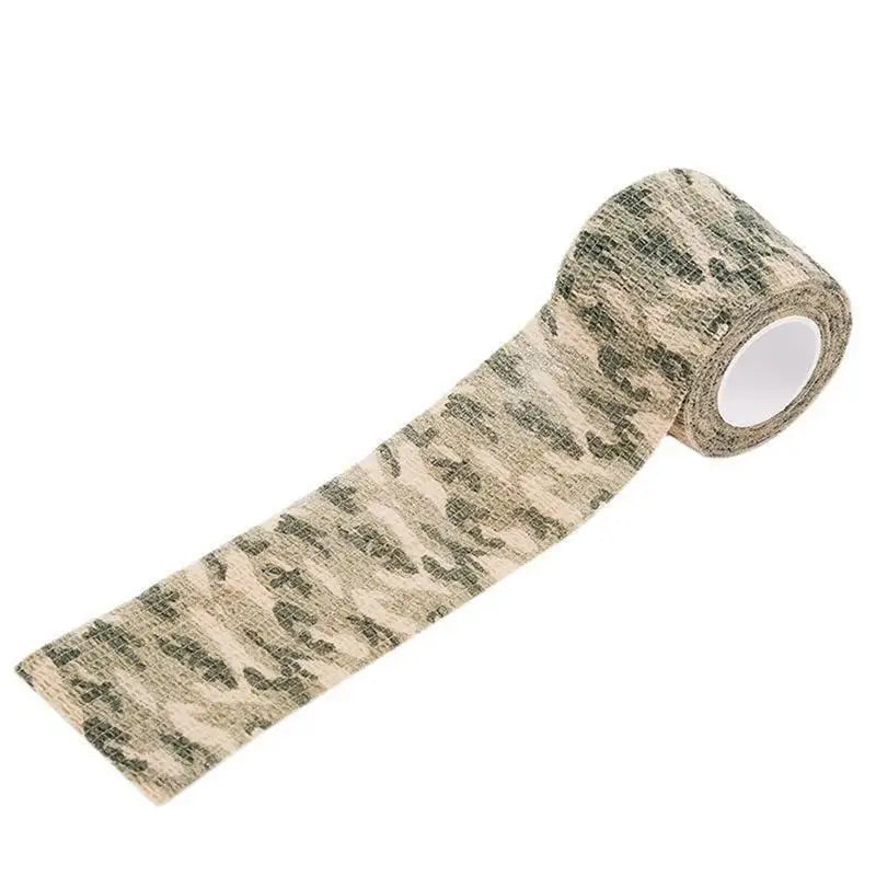1pc Camouflage Invisible Tape Camo Form Reusable Self Cling Camo Hunting Rifle Fabric Tape Wrap Outdoor Camping Accessories