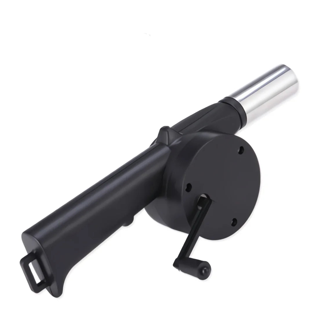 Mini Hand-cranked Air Blower Portable BBQ Grill Fire Bellows Barbecue Fan for Picnic Camping Outdoor Grilling Essentials