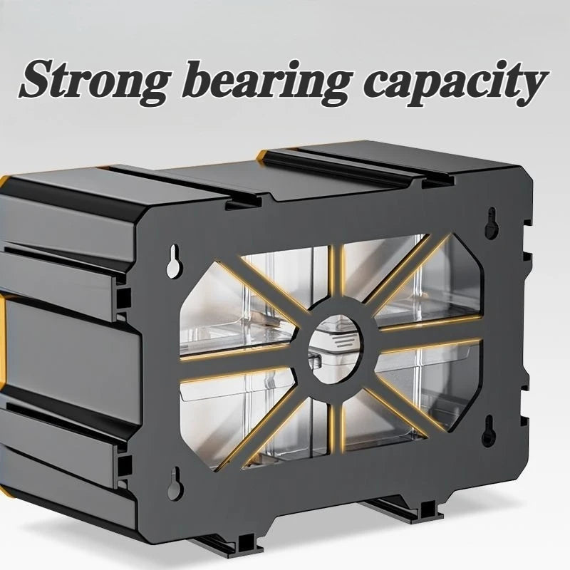 Hardware Toolbox Hanging Design Tool Parts Box Drawer-type Classification Storage Box Sturdy and Durable Tools Packaging