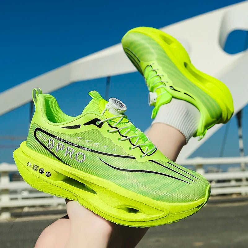 Men's Sneakers Trend Carbon Board Marathon Running Sports Shoes For Men New Basketball Women's Athletic Nonskid Walking Sneakers