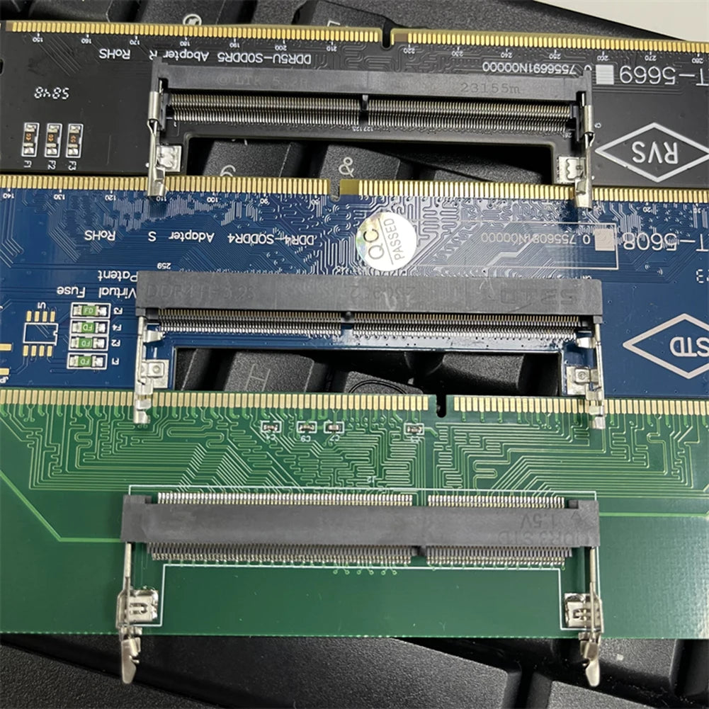 Laptop To Desktop SO-DIMM To PC DIMM Card DDR3 DDR4 DDR5 Memory RAM Memory Adapter Gaming Laptop RAM Connector Card Memory Stick