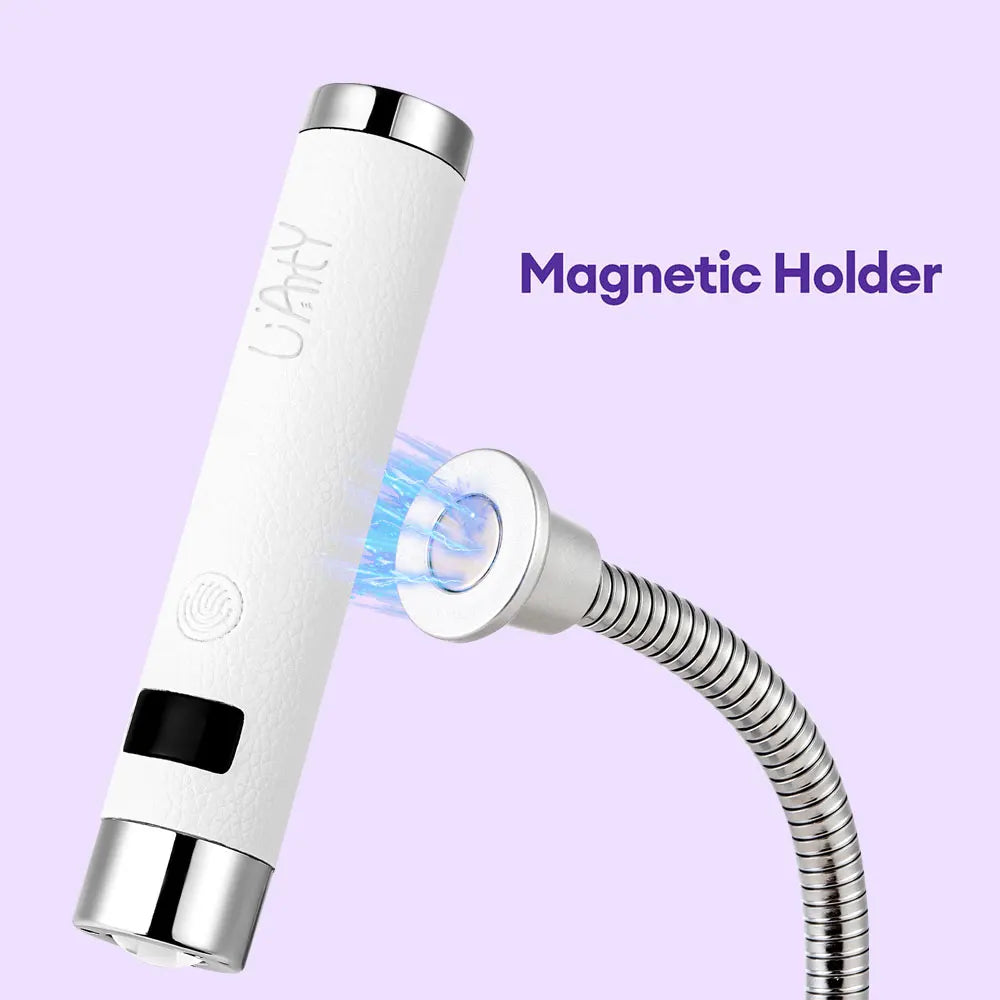 Handheld UV Nail Lamp 2-in-1 Nail Dryer Cordless UV Light Nail Lamp Dryer Nail Curing All Gel Polish Manicure Lamp Nail Art Tool