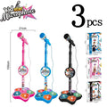 Kids Microphone with Stand Karaoke Song Machine Music Instrument Toys Brain-Training Educational Toys Birthday Gift for Girl Boy