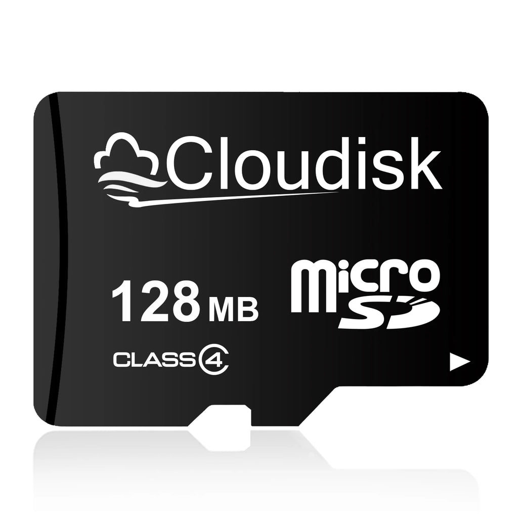 Cloudisk Small Capacity Micro SD Card 128MB 256MB 512MB (512MB=0.5GB) C4 Memory Card for MP3 Photos Small Files Only