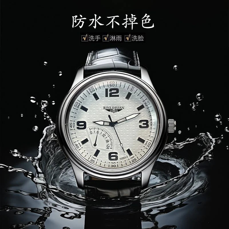 Top Brand Man Wristwatch 2025 New Luxury Business Waterproof Men Watch For Men Quartz Clock Leather Men's Watches reloj Handsome