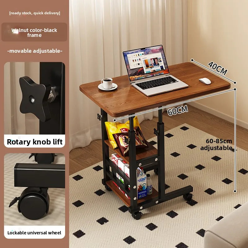 Reading Desk Computer Desk Bedside Small Table Board, Laptop Holder, Bedside Table, Reading Office Artifact Gaming Desk