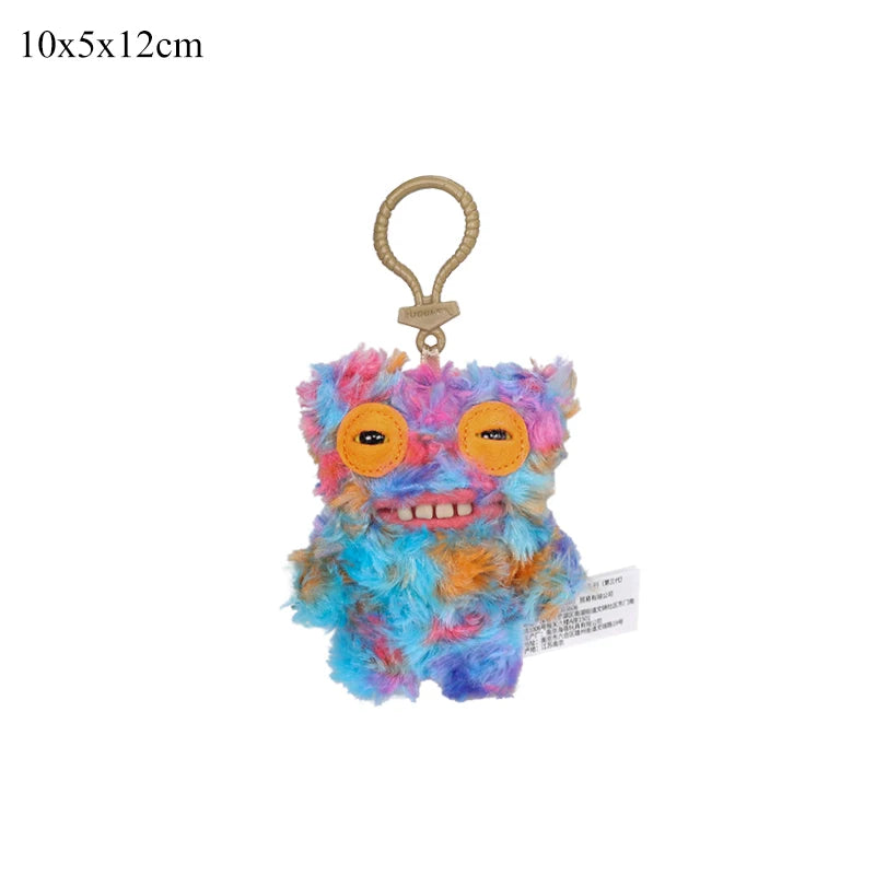Original Fuggler Plush Keychain Ugly Monster Screech Munch Rabid Rabbit Wide Eyed Weirdo Annoyed Alien Stuffed Peluche Toys
