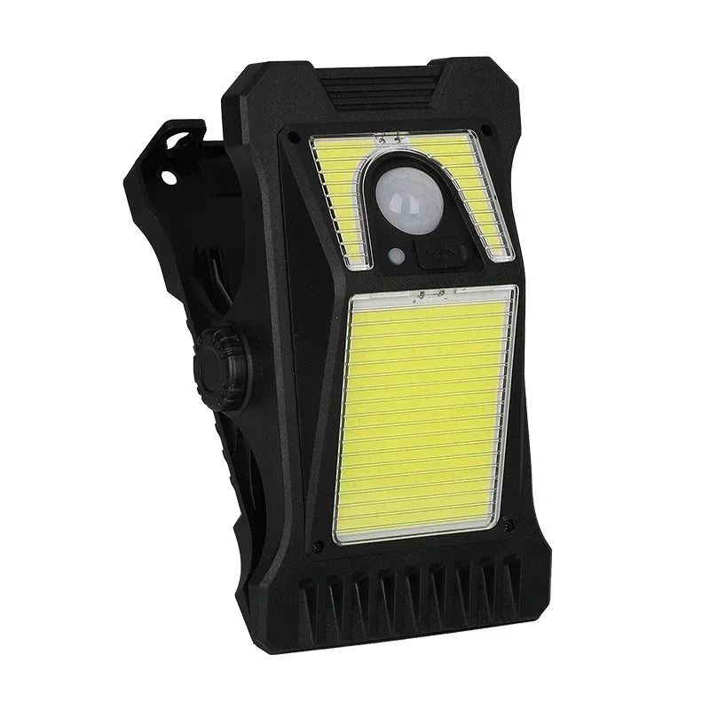 KDULIT Solar Garden Lights Outdoor Solar Clip Light Waterproof Motion Sensor Camping Lamp Fence Street Landscape Wall Decoration