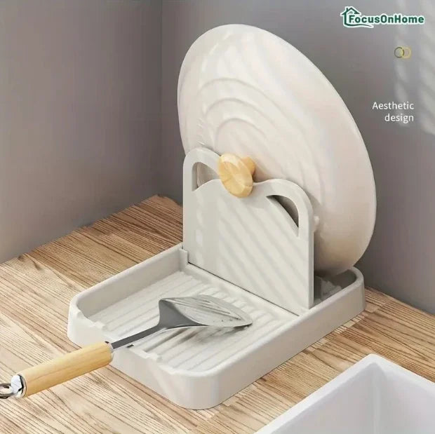 Kitchen And Household Storage Rack Plastic Multifunctional Vertical Foldable Wall Mounted Spoon Storage Rack Kitchen Accessories