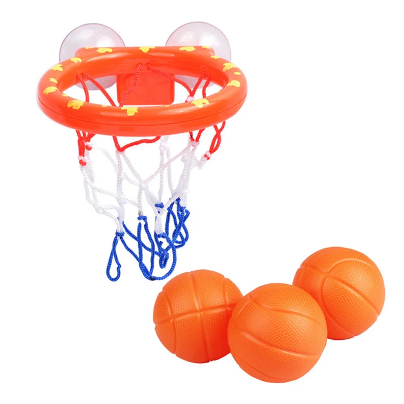 Kids Shooting Play Set 1 Plastic Basket With 3 Mini Plastic Basketballs Funny Practice shooting Toys For Girl Boy Gift