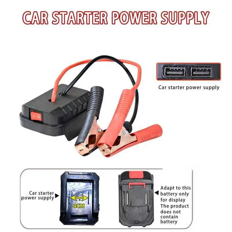 Portable Car Jump Starter Power Pack With USB Ports
