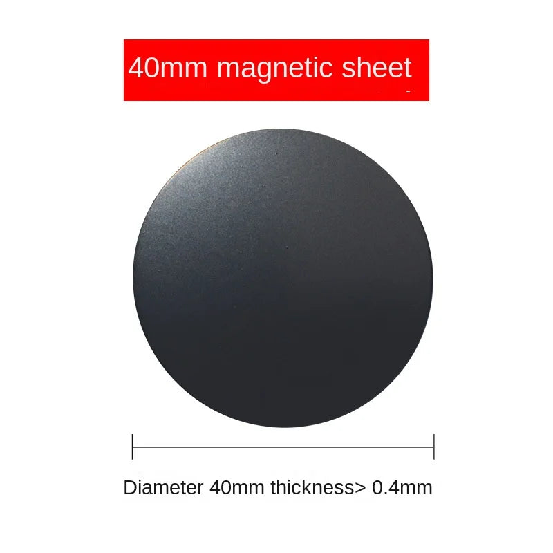 Magnetic Metal Plate For Car Phone Holder Universal Iron Sheet Disk Sticker Mount Mobile Phone Magnet Stand For IPhone