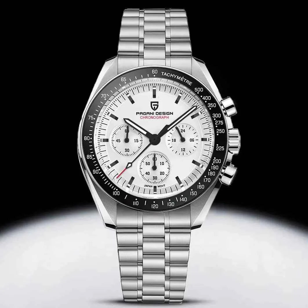 Men's Chronograph Quartz Watch With Sapphire Crystal