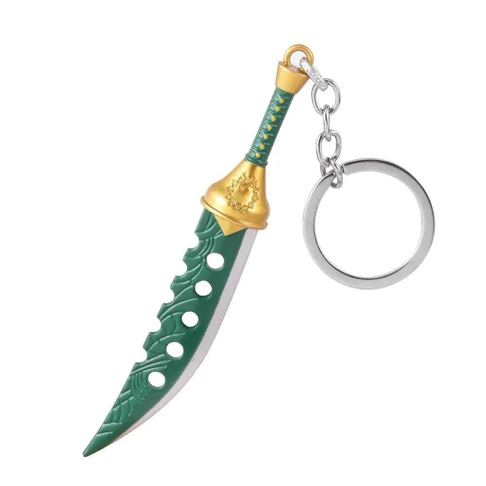 Anime Deadlys Seven Sins Escanor Rhitta Keychain Nanatsu no Taizai Axe Bottle Opener Pendant Keyring for Men women Gift Jewelry