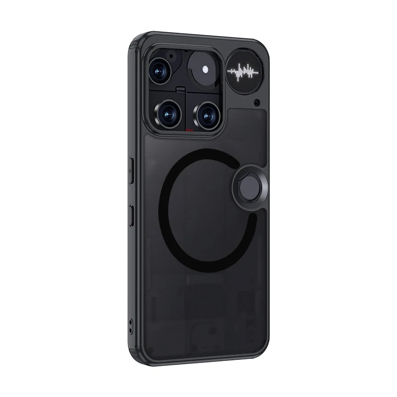 Magnetic Wireless Charging Armor Magsafe Case For Nothing Phone 3 2 1 2 Plus 3a Pro Military Shockproof Back Cover
