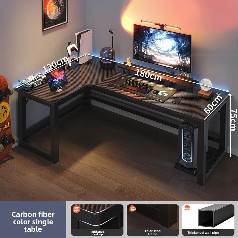 Computer desk Home corner table Study table Office writing desk E-sports