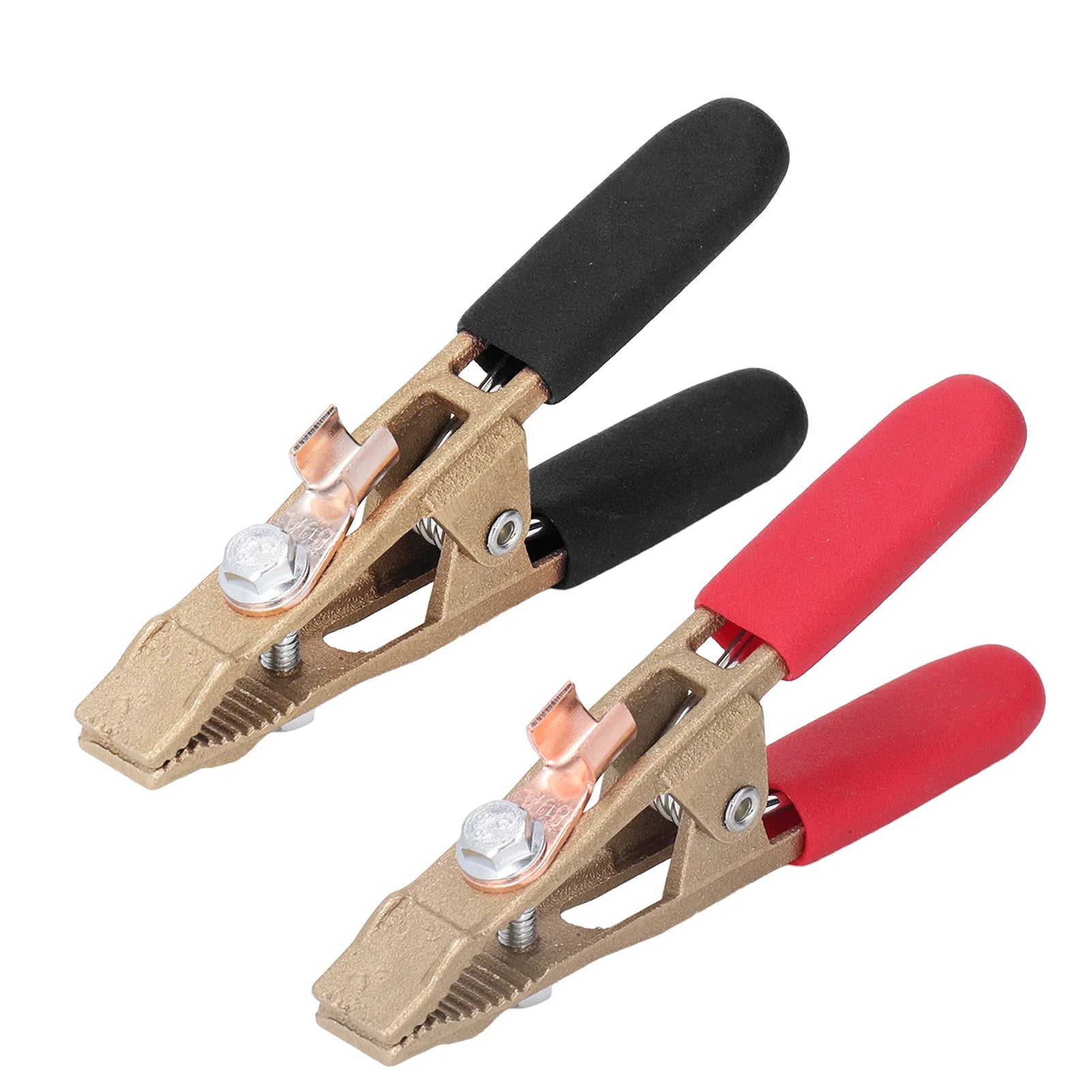 260A Earth Cable Clamp A Shape Earth Wire Clamp Brass Grounding Work Clamp Electric Argon Arc Welding Pliers 260A Welding Pliers