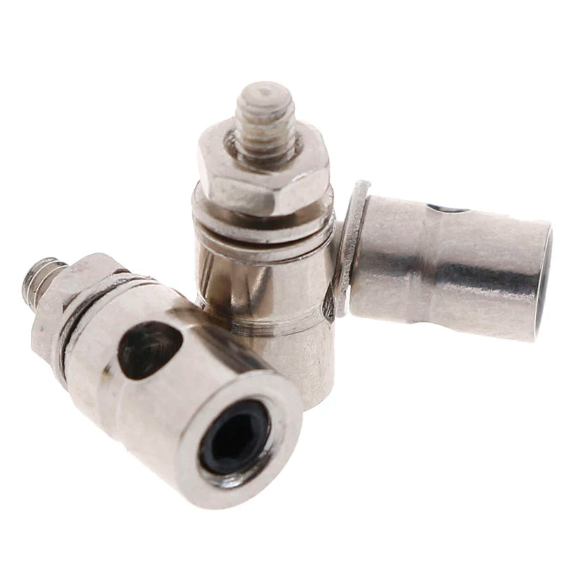 10Pcs RC Airplane Boat Pushrod Linkage Stopper Servo Connectors Adjustable Diameter Helicopter 2.1mm/1.8mm/1.3mm RC Boat
