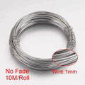 10M/Roll Stainless Steel Jewelry Wire Components for Jewelry Making Steel Wire Jewelry Cord String DIY Jewellry Accessoires