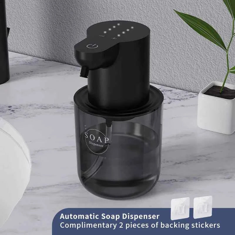 New Wall Mounted Automatic Soap Dispenser Foam Smart Hand Washing Machine 500ml Liquid Rechargeable Bathroom Induction Sensor