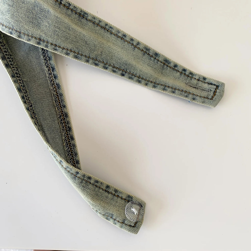 SINGREINY Hot Girl American Retro Sexy Top Female 2026 Minimalist Sleeveless Edgy Beach Bodysuit Strapless 1950s Denim Tank Top