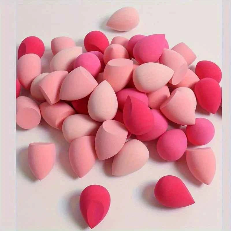1/7/18PCS Makeup sponge latex free fragrance free makeup sponge wet and dry powderpuff suitable for all skin types random colors