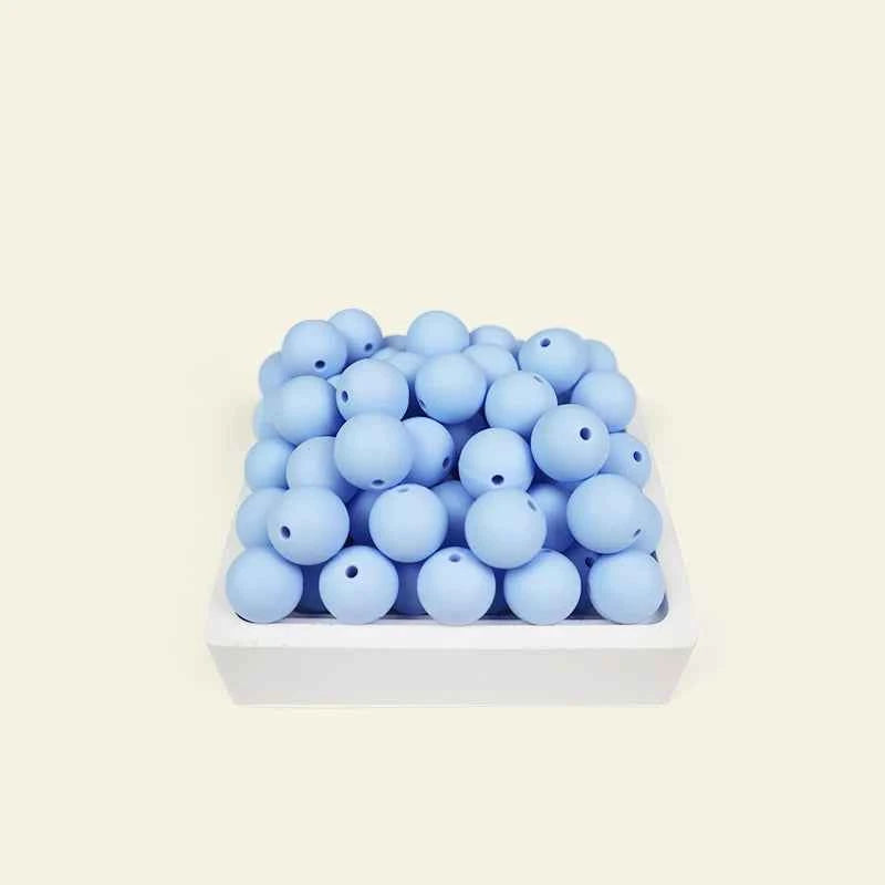 12mm Siilcone Round Beads 100/50/20Pcs For Jewelry Making To Make Bracelets DIY Keychain Necklace Jewelry Accessories BPA Free