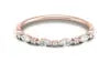 Round & Marquise Cut Lab Made Diamond Solid Gold Half Eternity Band Wholesale Dainty Diamond Jewelry Best Collection 2026