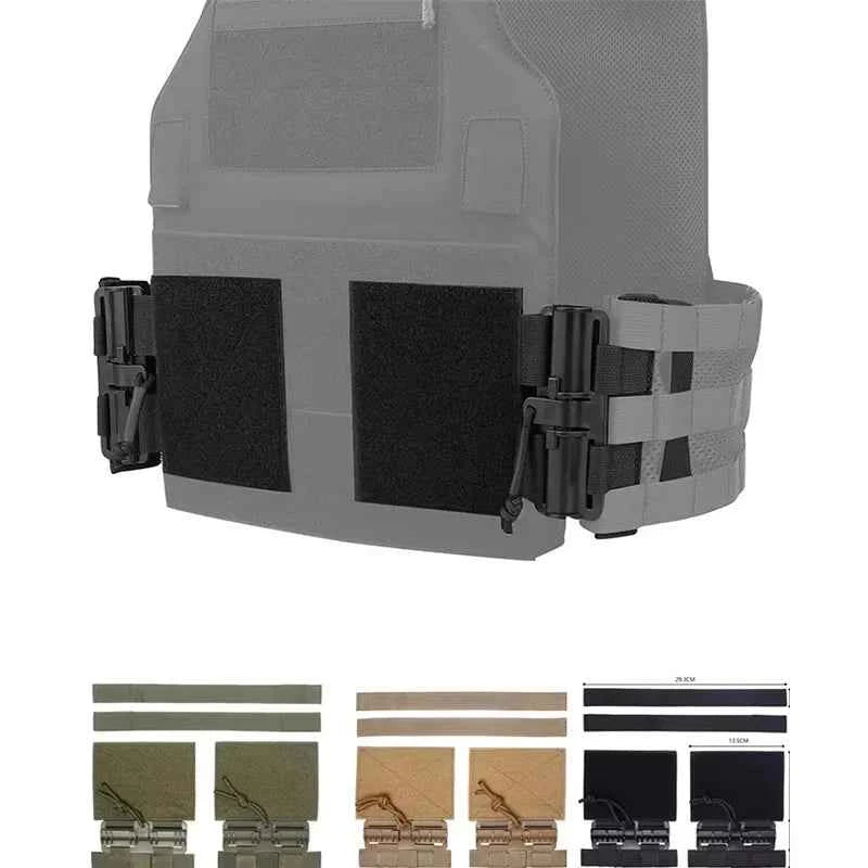 Tactical Vest Quick-Release Buckle Set - Detachable JPC Cover Button for Protective Gear | Outdoor Hunting Accessories