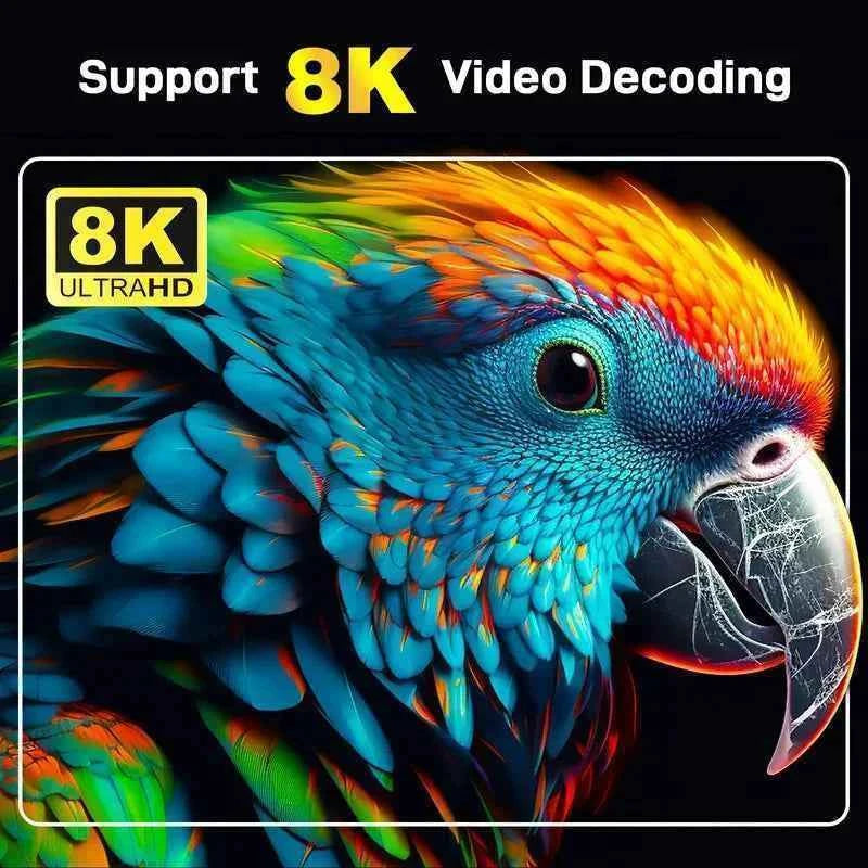 TV98 ATV Stick TV Stick Support HD 8K 4K Video BT5.0 4G 5G Dual WiFi6 Voice Remote Allwinner H313 Quad Core Smart 8GB 128GB iptv