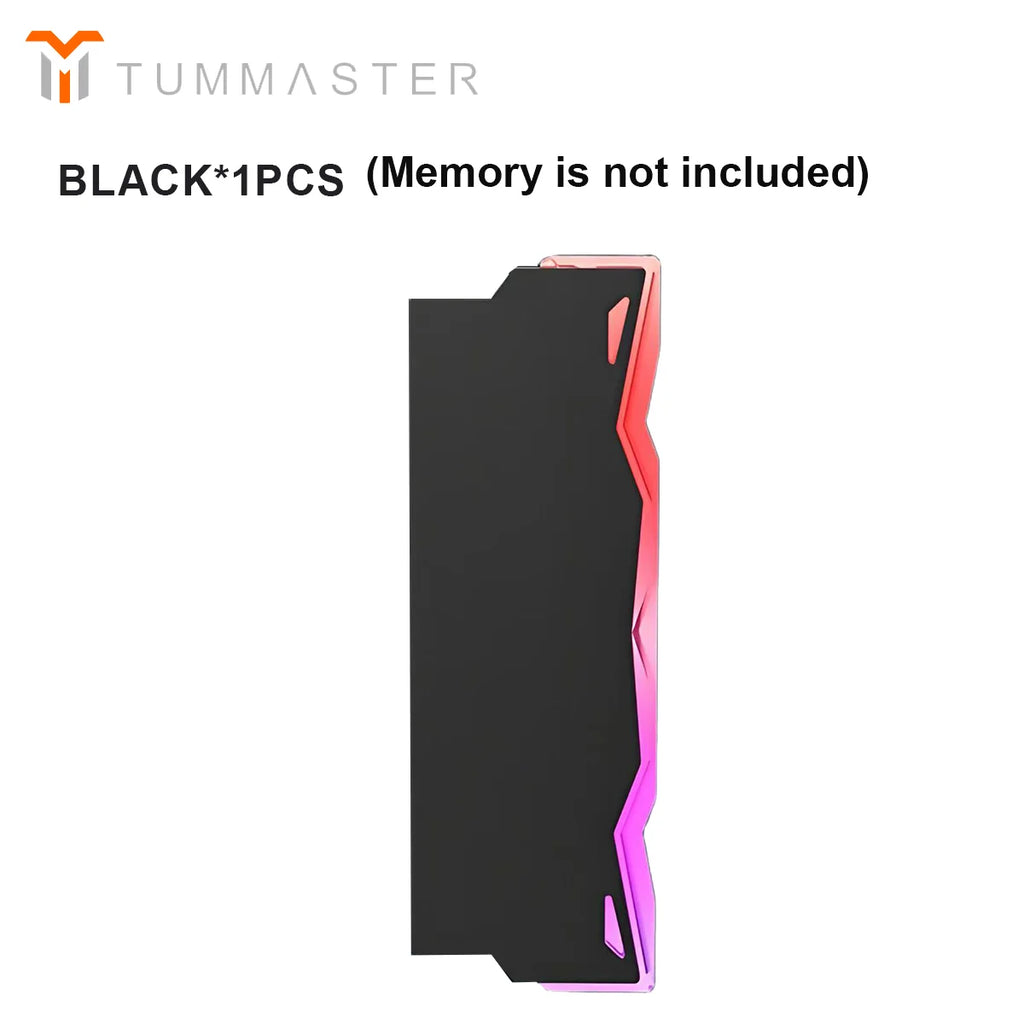 TUMMASTER  PC Memory Heatsink RAM Cooling Vest 5V 3-PIN ARGB for Desktop Computer Memory DDR3 DDR4 DDR5 DDR2