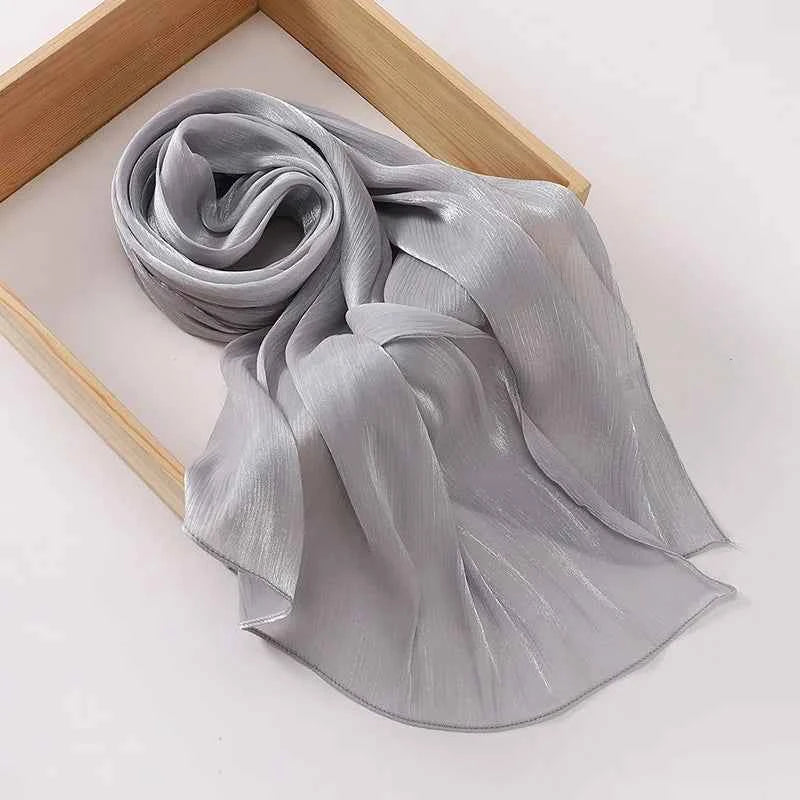Premium Chiffon Hijabs For Woman Soft Long Turban Veil Scarves Muslim Hijab Shawls Islam Women Head Wraps Accessoires Ramadan