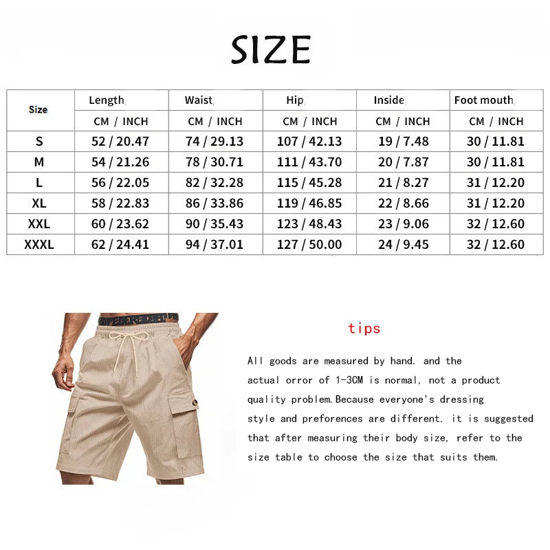 American Men's Heavy Loose Four Seasons Hip Hop Casual Sports Running Corduroy Tooling Shorts