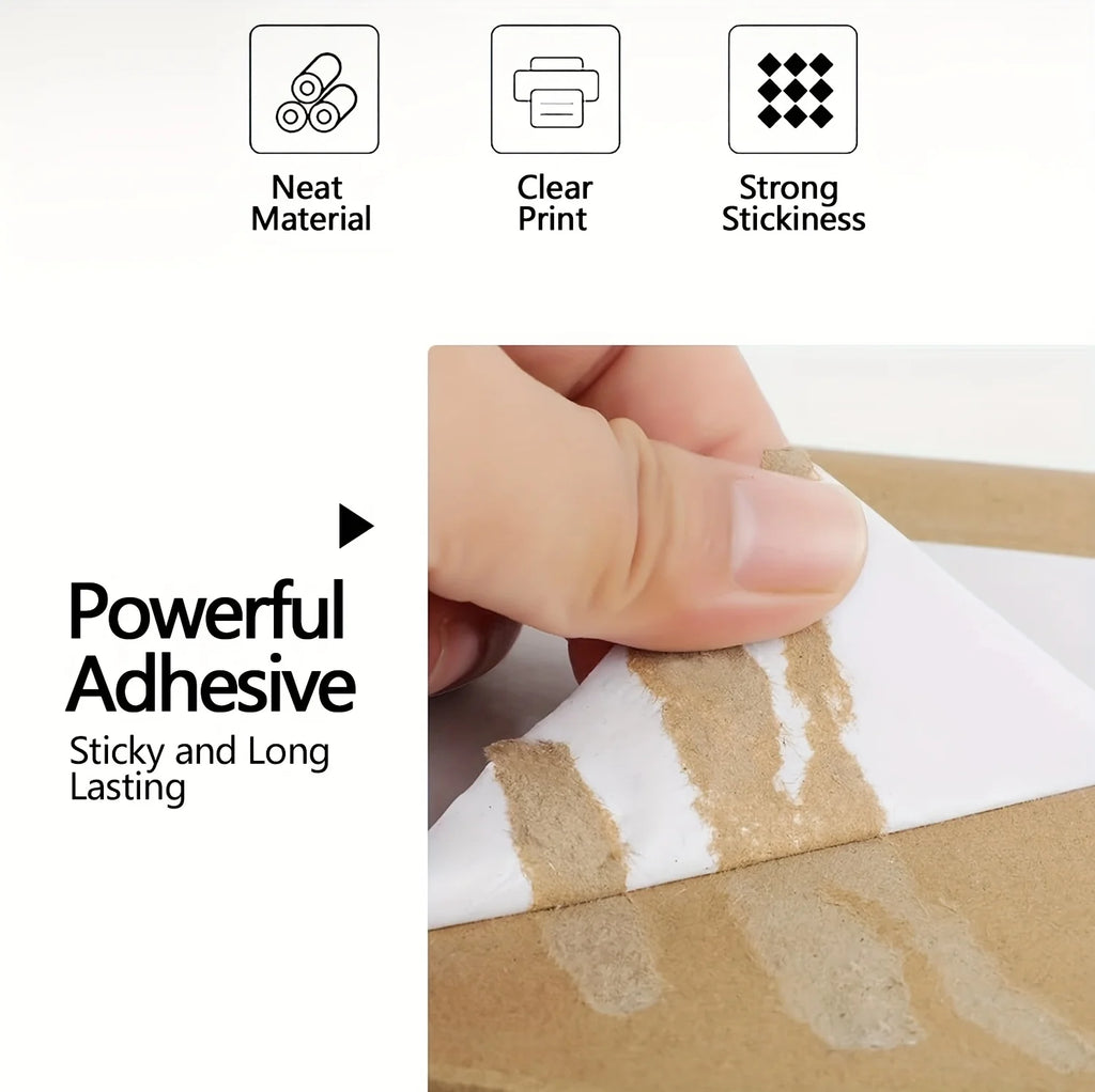 50 sheets Printing paper & A4 size stickers, suitable for laser printers and inkjet printers, self-adhesive printing paper