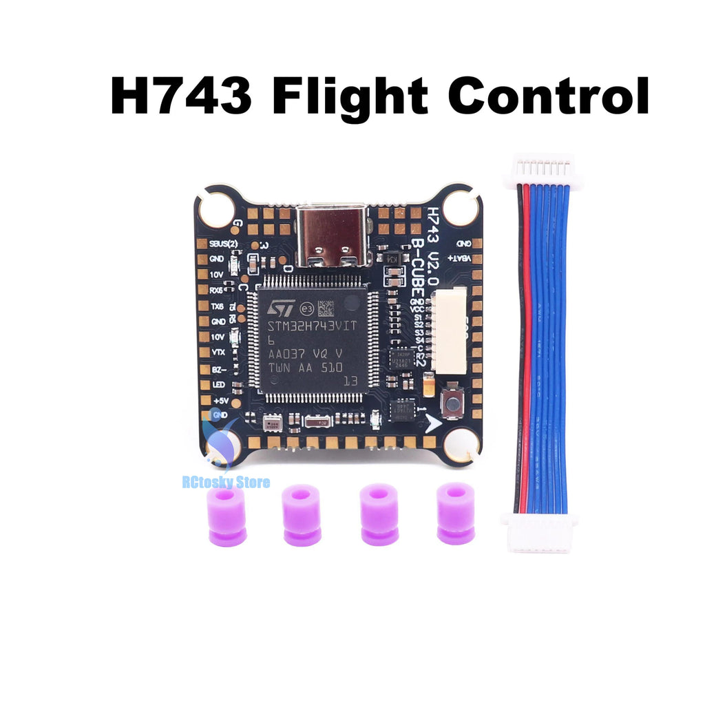 B-CUBE Rocket 5inch FPV Frame Kit Carbon Fiber Racing Drone Quadcopter Freestyle INAV Beatflight F745 H743 Flight Control