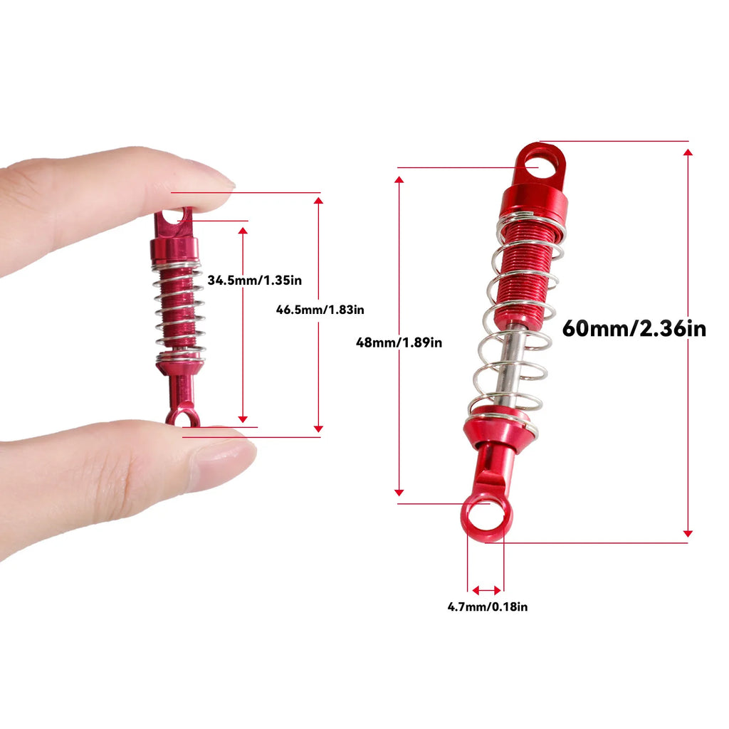 Metal chassis pull rod shock absorber transmission shaft 370 gearbox assembly For MN82 LC79 82S 82Por 1/12 RC Car Upgrade Parts