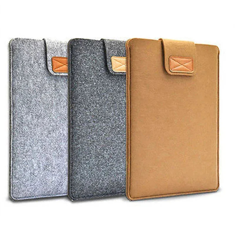 Waterproof Laptop Bag Tablet 11 13 15Inch Case For MacBook Ipad Pro11 Notebook Computer Case Felt Sleeve Slim Tablet