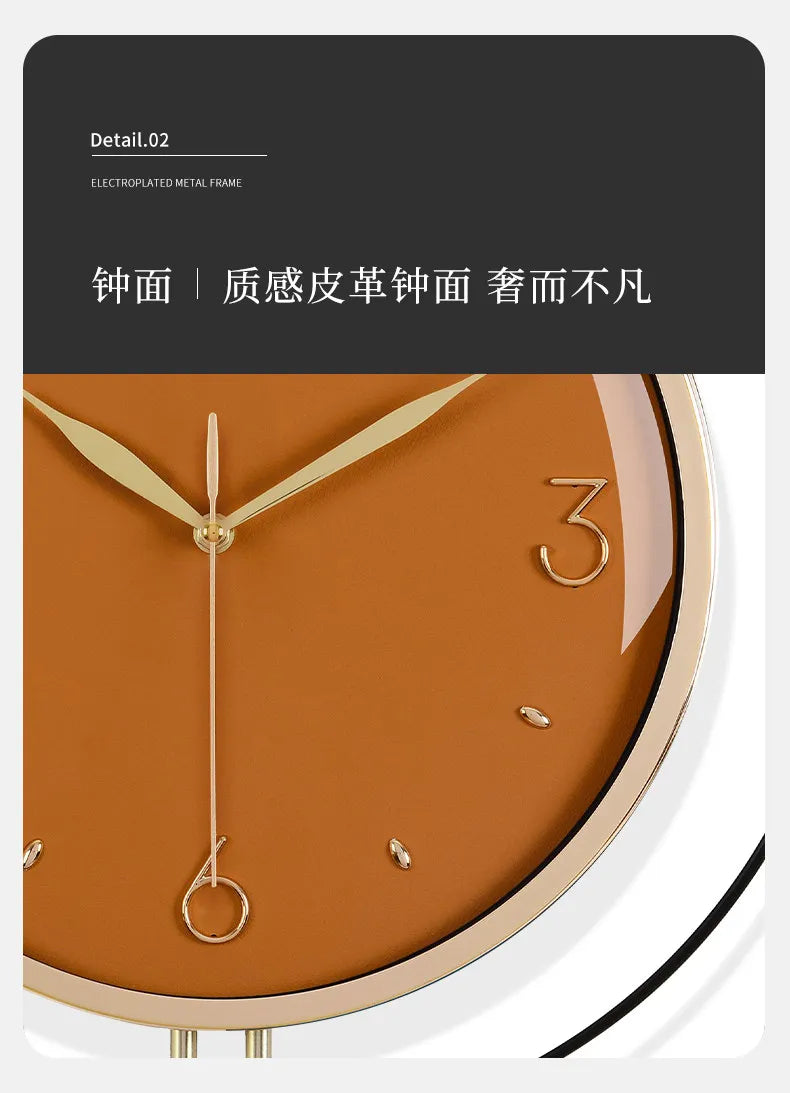 Corner Modern Wall Clocks Aesthetic Bedroom Luxury Kitchen Wall Clocks Nautical Nordic Horloges Murales Home Decor Items