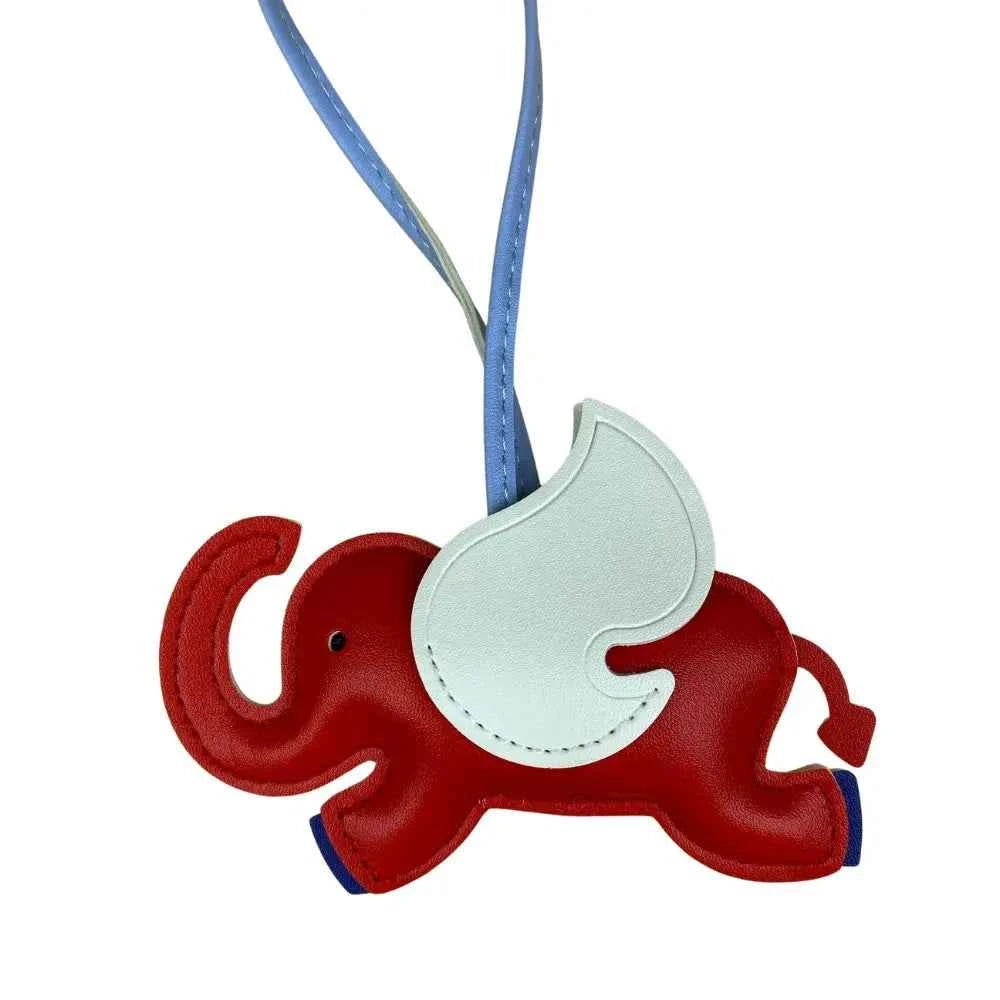 Elephant Bag Charm - Multi-Color Horse Charm Accessory for Purse, Backpack & Keys