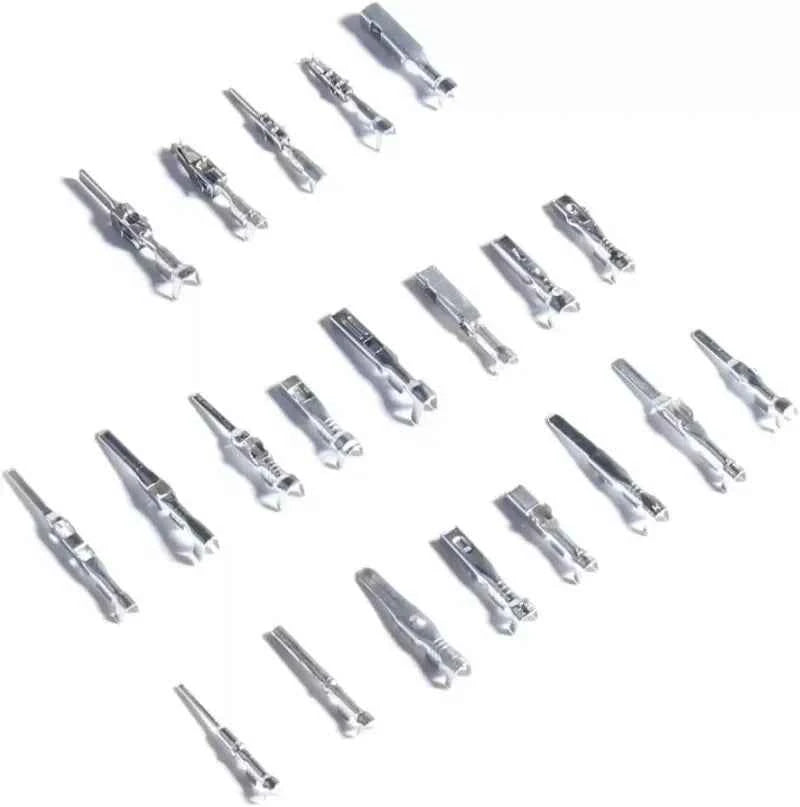 290pcs Cable Lugs Connectors Wire Connector Crimp Terminal Set Flat Plugs Cable Lugs Cable Shoes Plugs Assortment Kit For Cars
